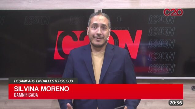 C20 Noticias | Desamparo en Ballesteros Sud – Silvina Moreno