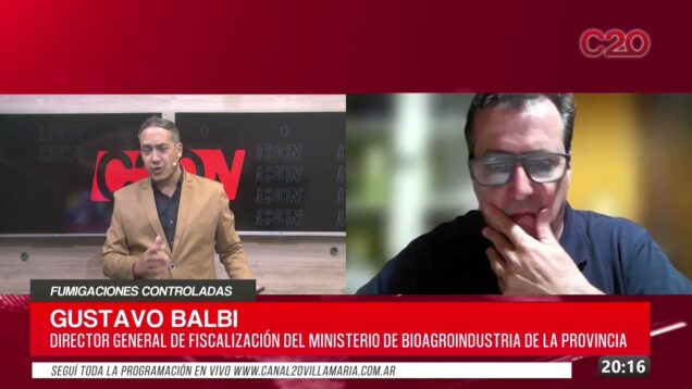 C20 Noticias | Fumigaciones Controladas – Gustavo Balbi