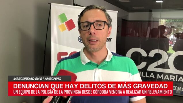 C20 Noticias | Inseguridad en B° Ameghino – Luciano Cerioli