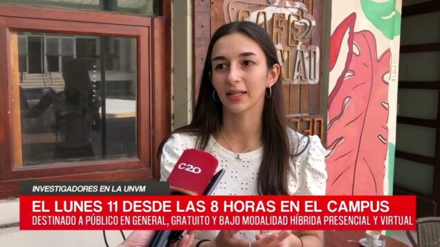 C20 Noticias | Investigadores en la UNVM – Belén Garro