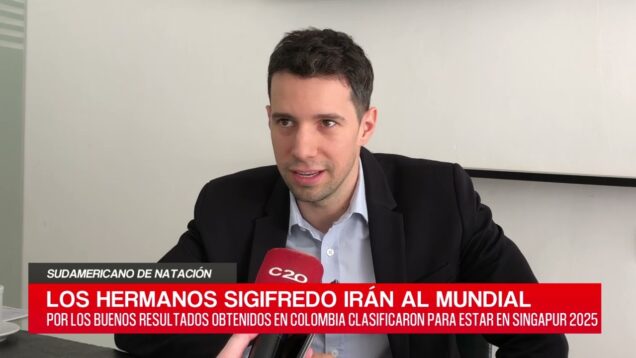 C20 Noticias | Sudamericano de natación – Matías Sigifredo y Maximiliano Sigifredo