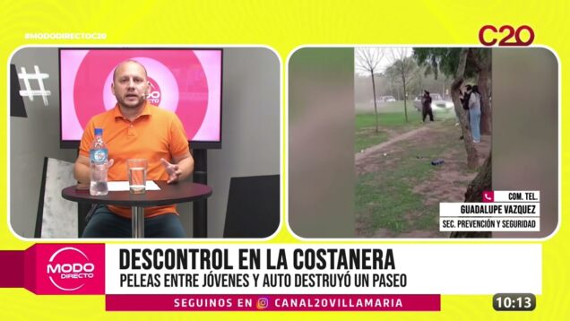 Modo Directo | Descontrol el la Costanera – Guadalupe Vázquez