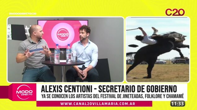 Modo Directo | Festival de Jineteadas, Folklore y Chamamé – Alexis Centinoni