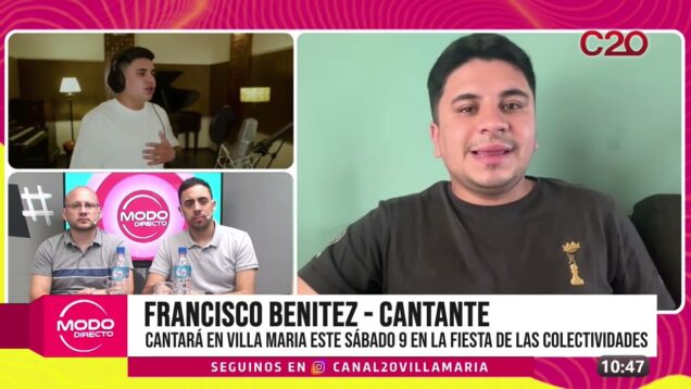 Modo Directo | Fiesta de las colectividades – Francisco Benítez