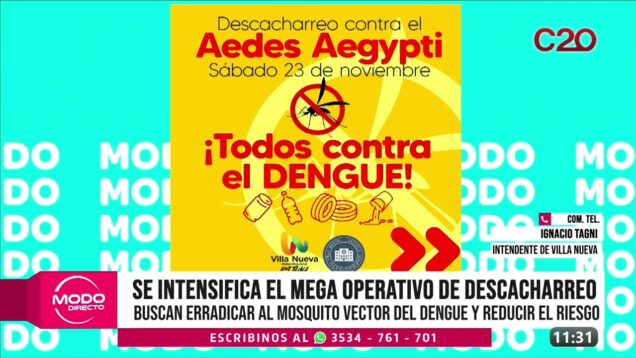 Modo Directo | La actualidad de Villa Nueva – Ignacio Tagni