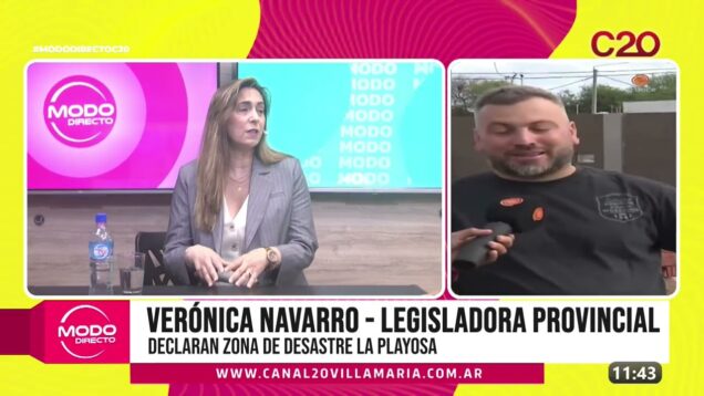 Modo Directo | Legisladora Provincial parte 1- Verónica Navarro
