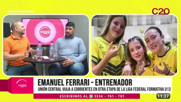 Modo Directo | Liga Federal U13 – Emanuel Ferrari
