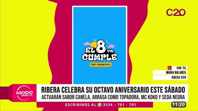 Modo Directo | Rivera celebra su aniversario – María Balanza