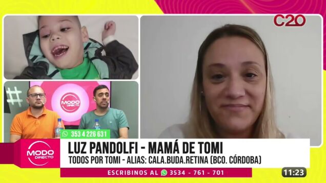Modo Directo | Todos por Tomi – Luz Pandolfi