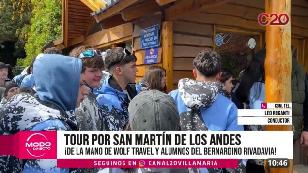 Modo Directo | Tour por San Martín de Los Andes – Leo Roganti
