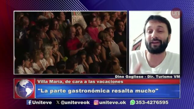 Uniteve Noticias | Villa María, de cara a las vacaciones de verano