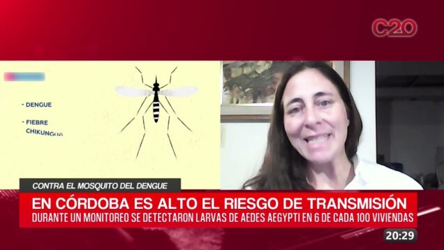 C20 Noticias | Contra el mosquito del dengue – María Eugenia Vittori