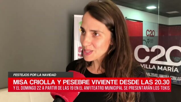 C20 Noticias | Festejos por la navidad – Virginia Reyneri
