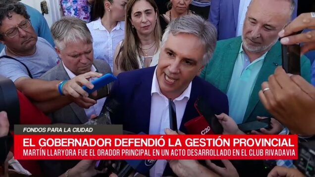 C20 Noticias | Fondos para la ciudad – Martín LLaryora