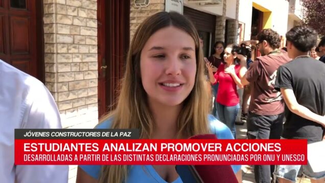 C20 Noticias | Jóvenes constructores de la paz – María Emilia Marcotegui y Juan Agnovacci