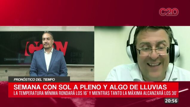 C20 Noticias | Pronóstico del tiempo – Hernán Allasia