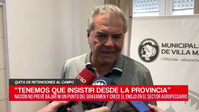 C20 Noticias | Quita de retenciones al campo – Sergio Busso