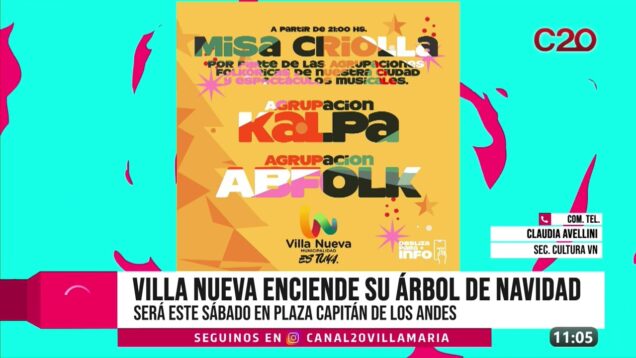C20 Noticias | Villa Nueva – Claudia Avellini
