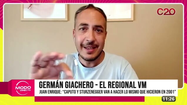 Modo Directo | El Regional VM – Germán Giachero