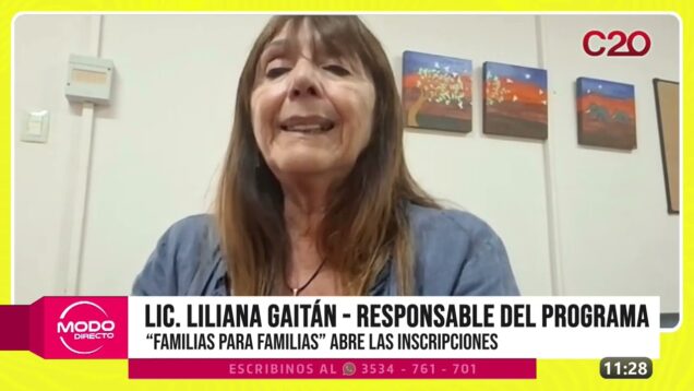 Modo Directo | “Familias para familias” – Liliana Gaitán