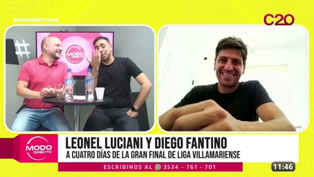 Modo Directo | Liga Villamariense – Diego Fantino y Leonel Luciani