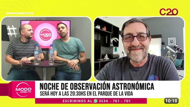 Modo Directo | Noche de observación Astronómica – Sergio Scauso