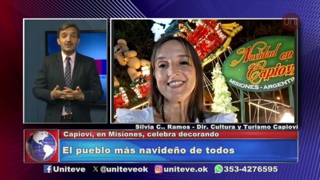 Uniteve Noticias | Capiovi, el pueblo más navideño de todos