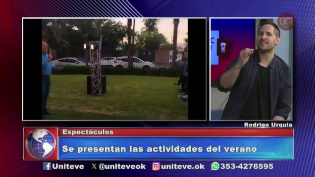 Uniteve Noticias | Espectáculos – Rodrigo Urquía
