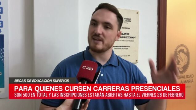 C20 Noticias | Becas de educación superior – Lucas Accastello