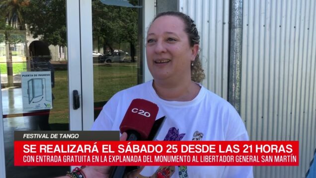 C20 Noticias | Festival de tango – Jésica Mina