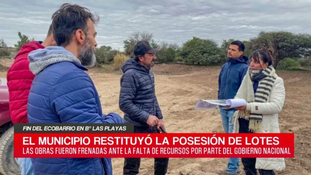 C20 Noticias | Fin de ecobarrio en B° Las Playas – Ángel Quaglia