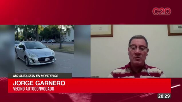 C20 Noticias | Movilización en Morteros – Jorge Garnero