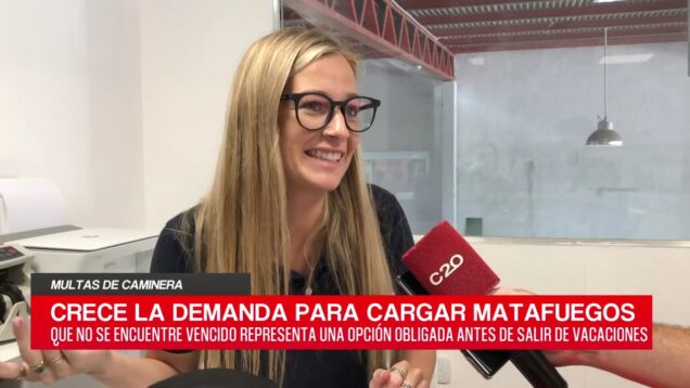 C20 Noticias | Multas de caminera – Lucía Gianinetto