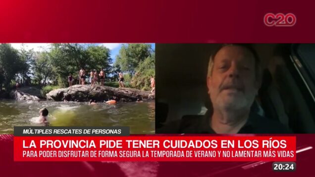 C20 Noticias | Múltiples rescates de personas – Roberto Schneider