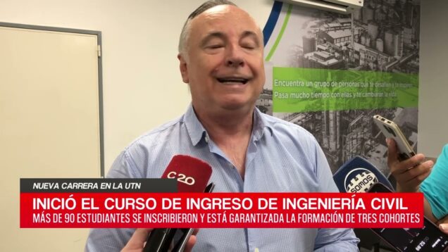 C20 Noticias | Nueva carrera en la UTN – Eduardo Accastello