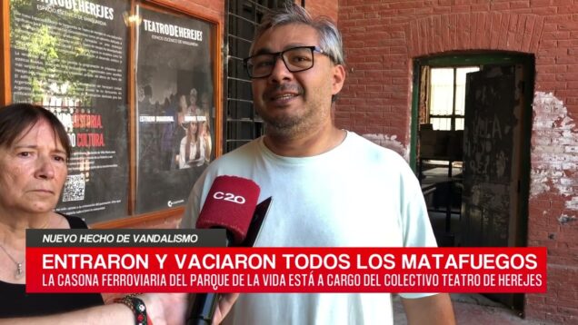 C20 Noticias | Nuevo hecho de vandalismo – Mauro Adán