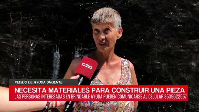 C20 Noticias | Pedido de ayuda urgente – Susana Saldaño