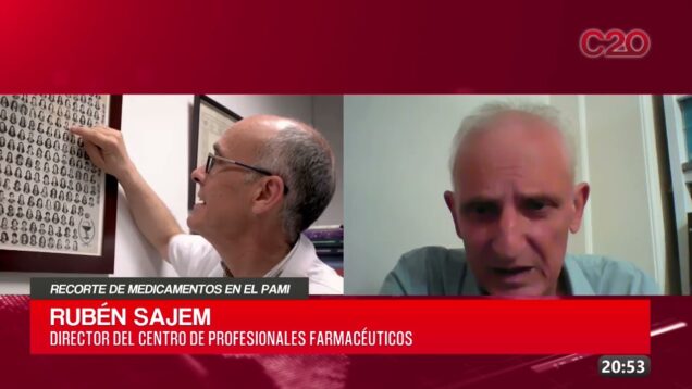 C20 Noticias | Recorte de medicamentos en el PAMI – Rubén Sajem