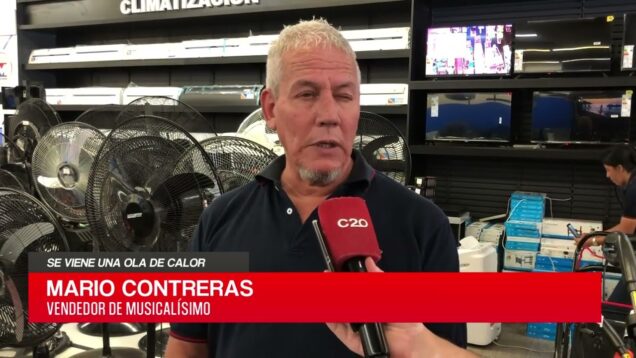 C20 Noticias | Se viene una ola de calor – Mario Contreras