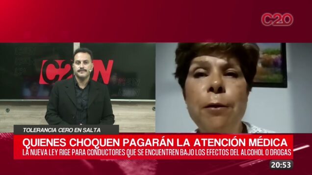 C20 Noticias | Tolerancia cero en Salta – Gladys Paredes