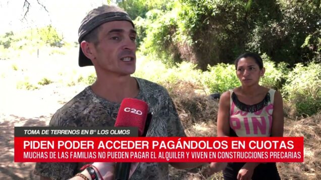 C20 Noticias | Toma de terrenos en B° Los Olmos – César Delgado y Kevin Ross