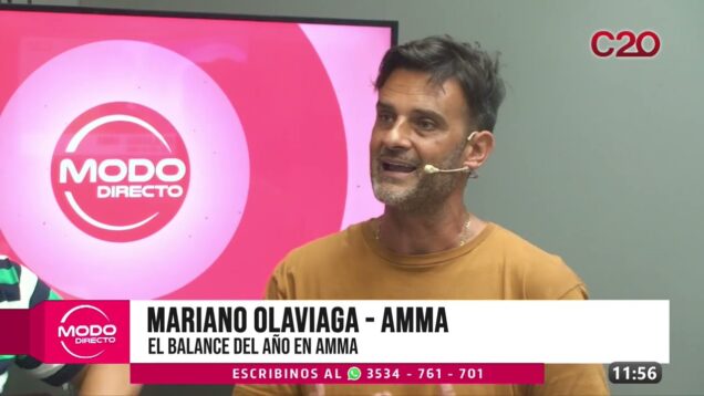 Modo Diecto | El balance del año en AMMA – Mariano Olaviaga