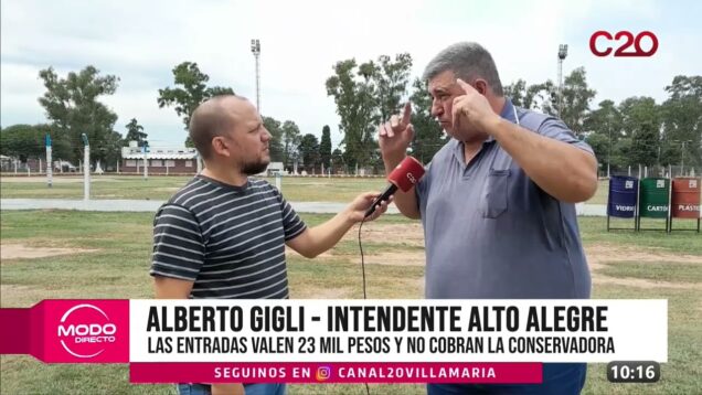 Modo Directo | Alto Alegre – Alberto Gigli