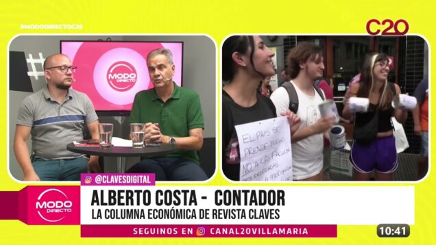 Modo Directo | Revista Claves – Alberto Costa