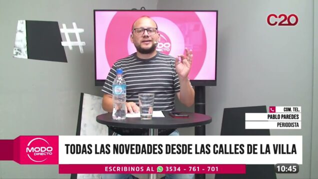 Modo Directo | Todas las Novedades desde las calles de la Villa – Pablo Paredes