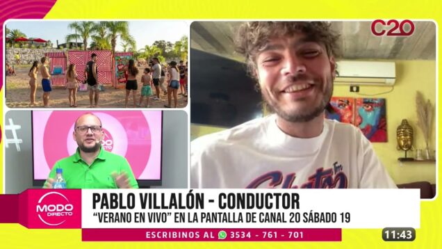 Modo Directo | Verano en vivo – Pablo Villalón