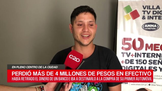 C20 Noticias | En pleno centro de la Ciudad – Alexandre Villaroel