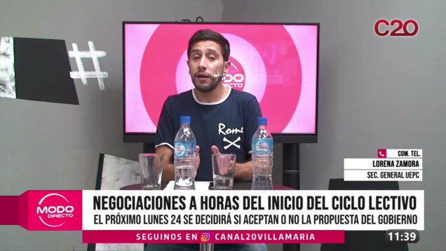 C20 Noticias | Inicio del ciclo lectivo – Lorena Zamora