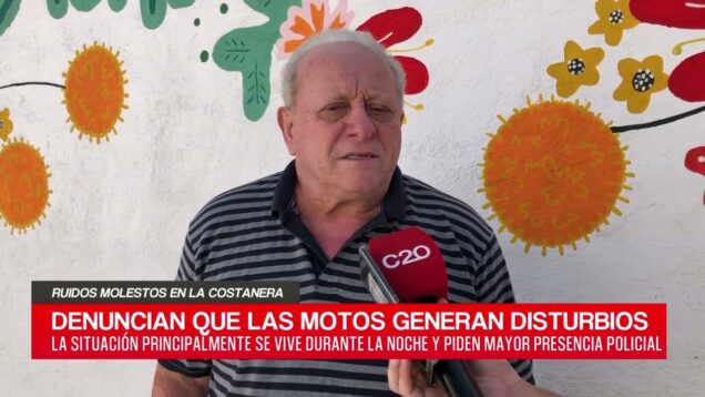 C20 Noticias | Ruidos molestos en la costanera – Juan Carlos Cavigliasso
