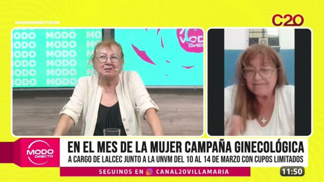 Modo Directo | Campaña ginecológica | LALCEC